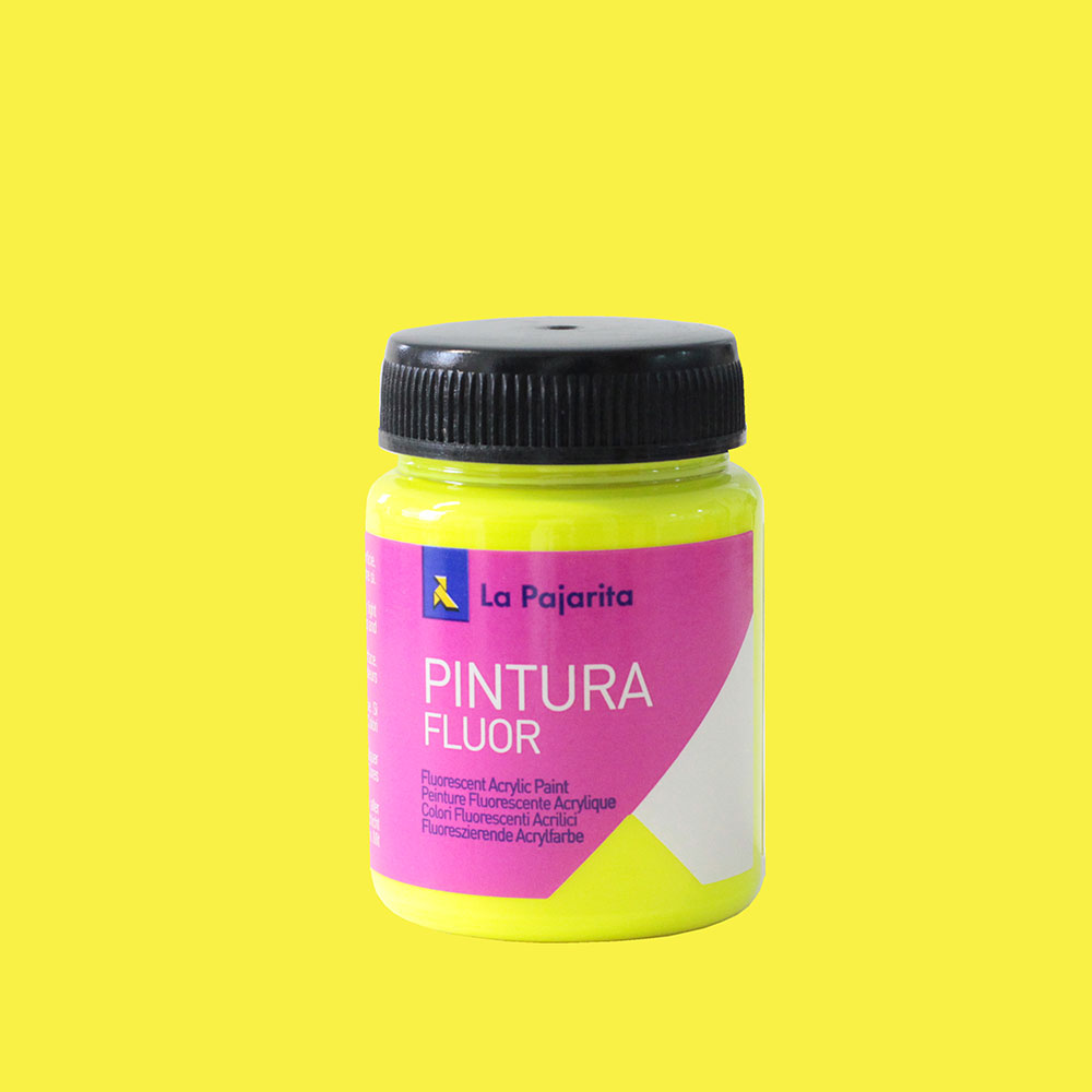 Pintura Látex 75 ml Fluor Amarillo