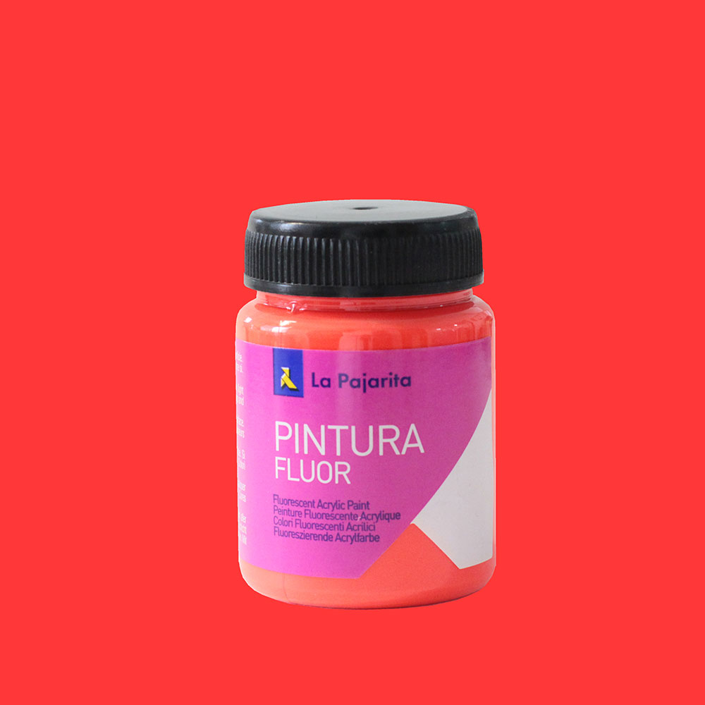 Pintura Látex 75 ml F3 Fluor Rojo Amapola