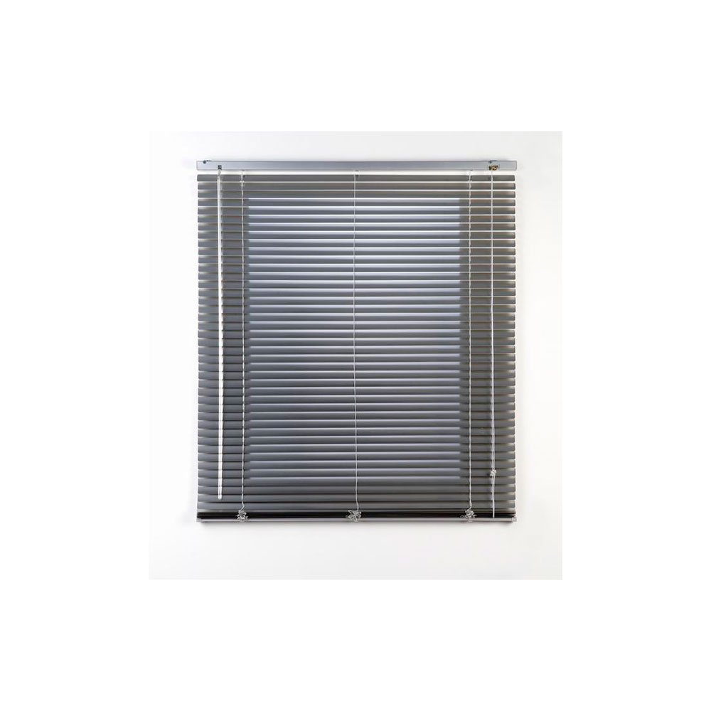 Veneciana Techno Aluminio 25Mm  Plata 135x250Cm