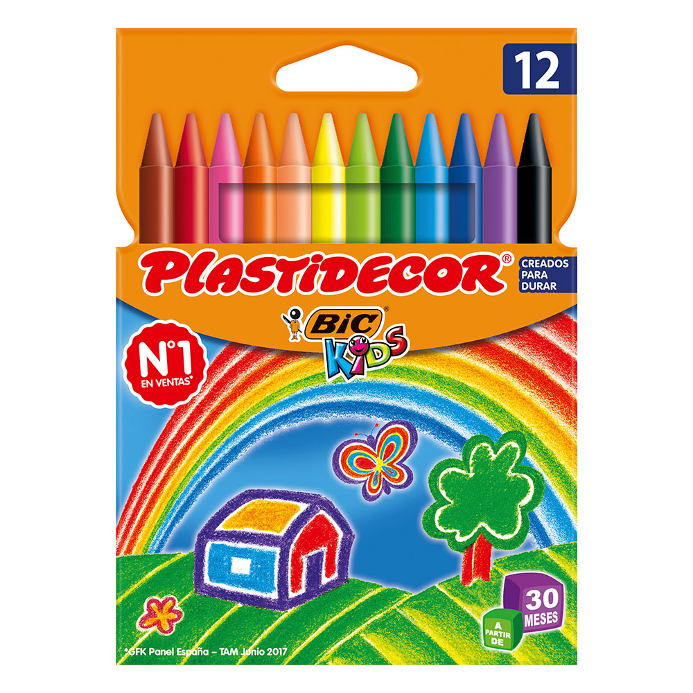 Bic Plastidecor x12