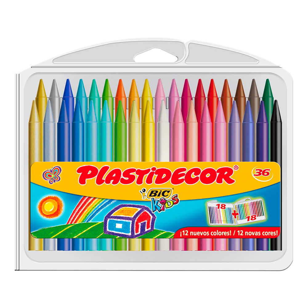 Ceras Bic Plastidecor x36