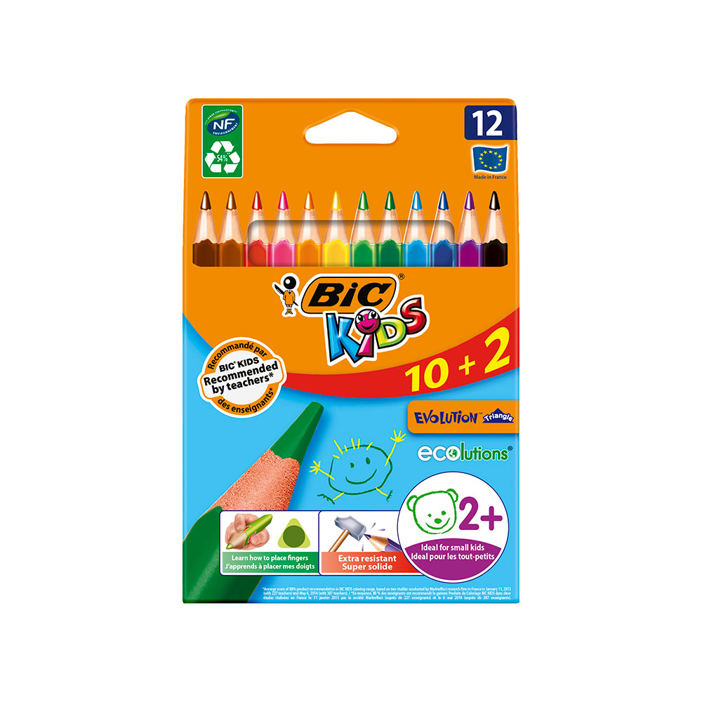 Lápices Colores Cev.Triang. Cbw 10+2 Eu