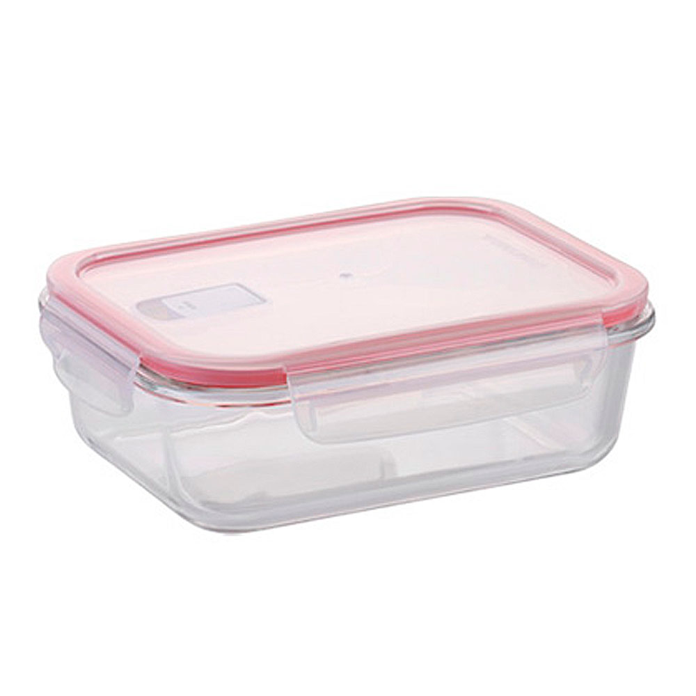 Contenedor rectangular 1,0 l Freshbox glass