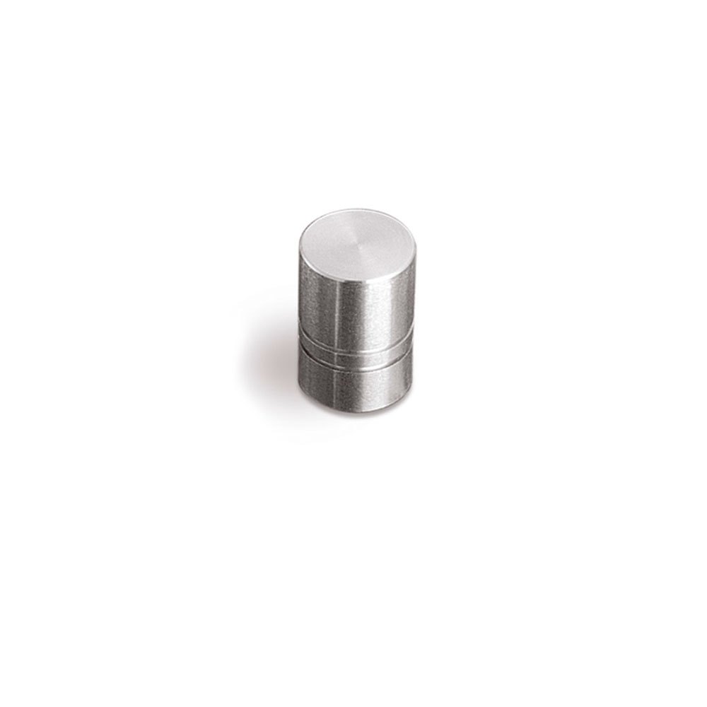 Tirador Pomo Inox. Cepillado Ref. 8921-031