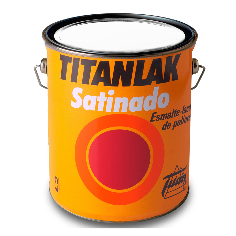 Titanlak Satin. Blanco 4 Lt.
