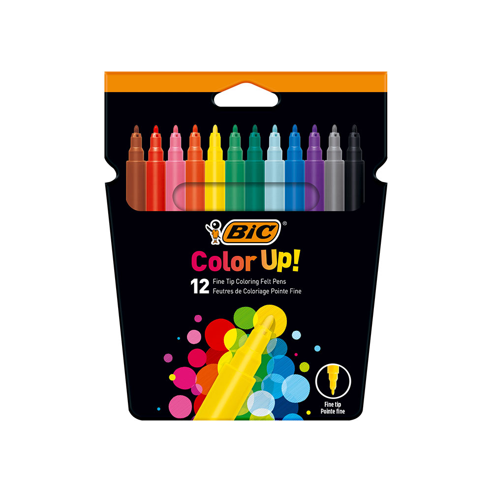 Color Up Rotulador de 12 U (punta abierta hasta 3 meses)