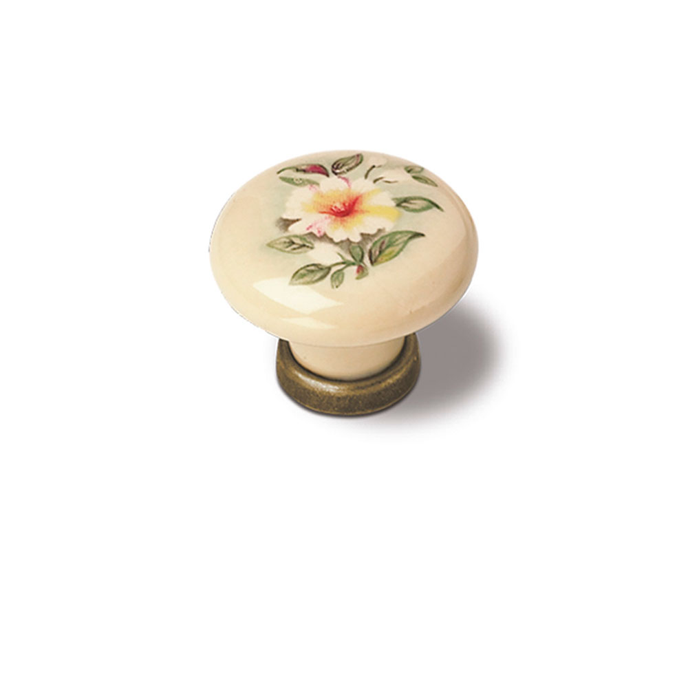 Pomos Br. Rus. Y Porc. Decorada Ref. 9771831