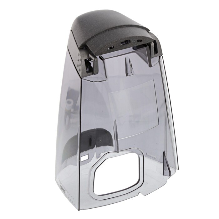 polvo, recipiente, gris