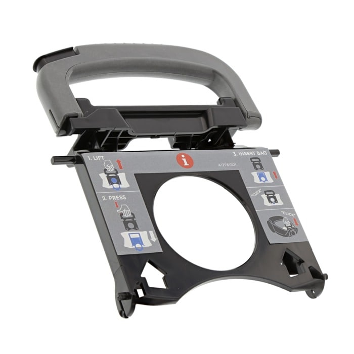 soporte, bolsa polvo, negro