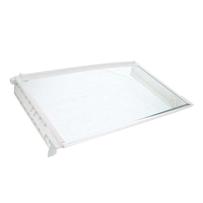 conj. panel cristal, guias, neutro, 521x303mm