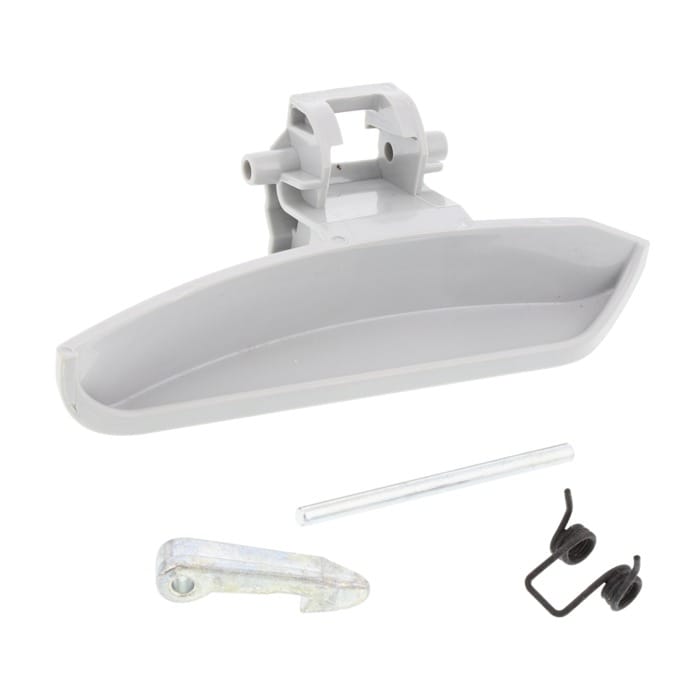 manilla puerta, plata