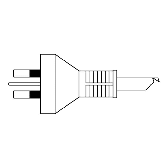 cable de alimentacion, EUR,2000mm,3x1.0mm