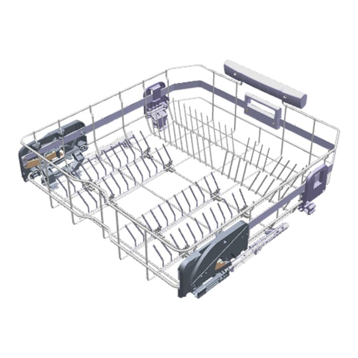 Cesta inferior de lavavajillas con ruedas - ComfortLift©