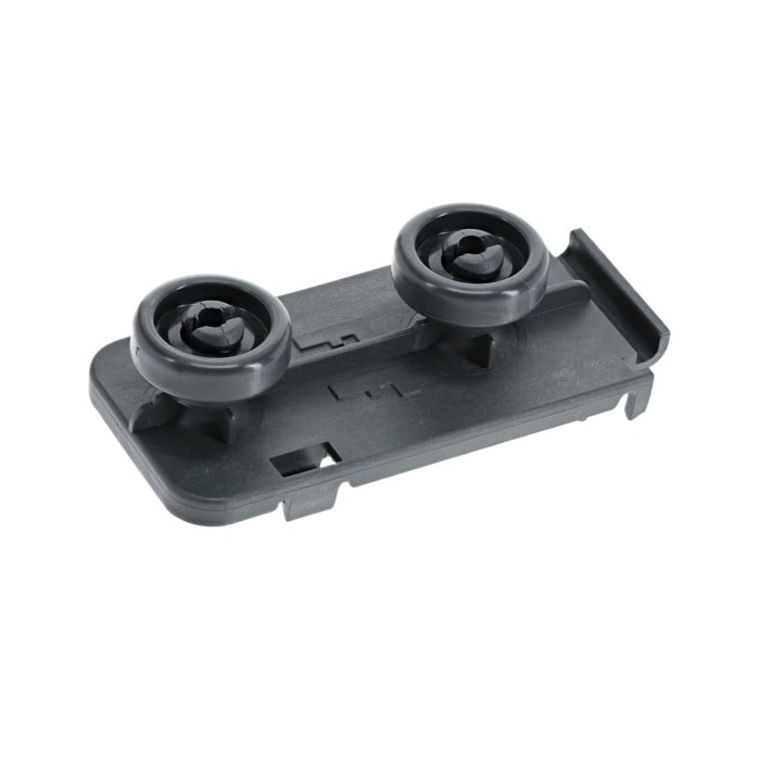 rueda del cesto superior, anterior, gris