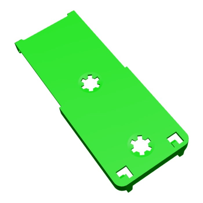 aislante, bisagra, intermedio, 7820