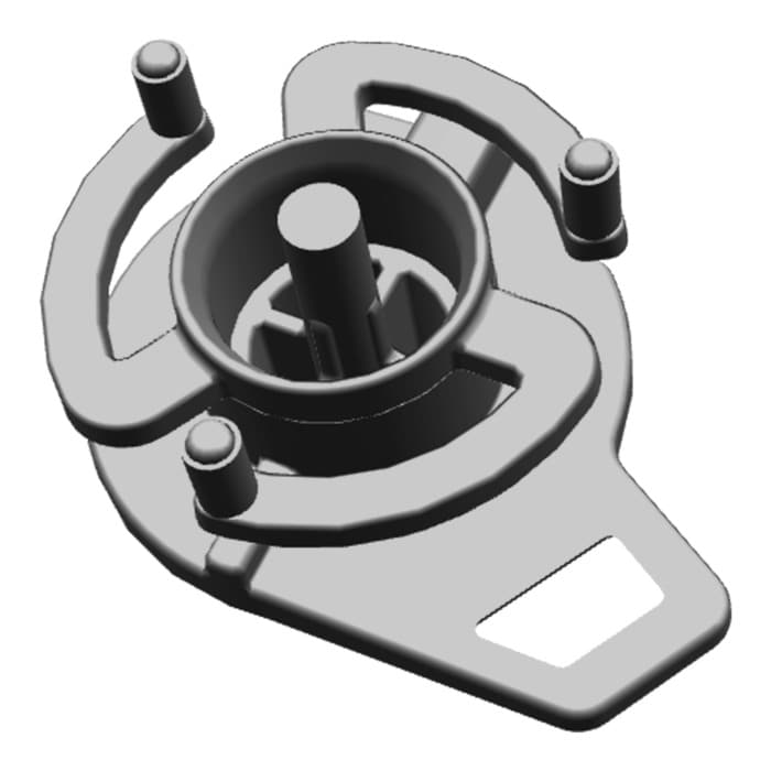 boton, redondo, puesta en marcha/apagado, Ruby