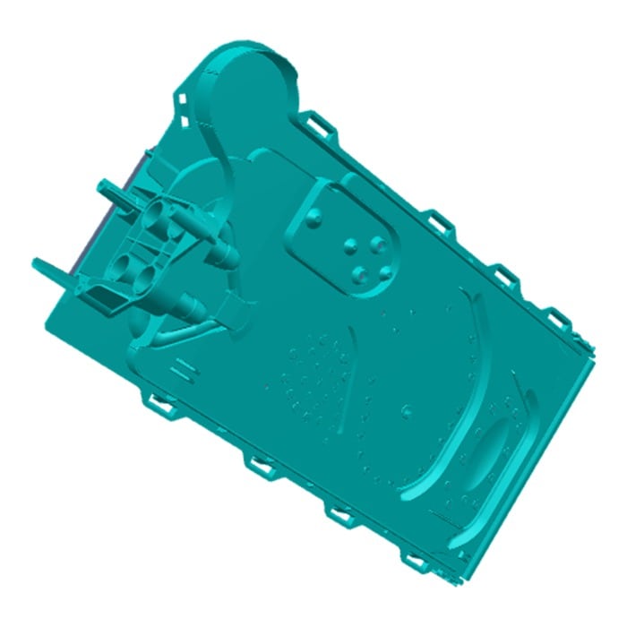 agua, distribuidor, conjunto