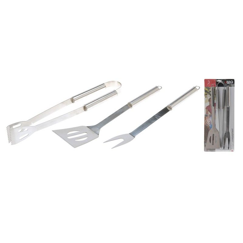 Accesor Bbq. Inox. (Espum.Tened. Pinz). 555C539