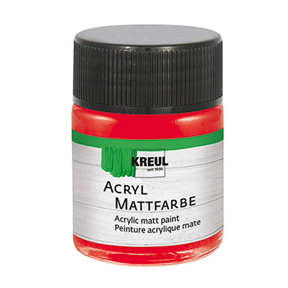 Pintura H Line Acrilico Mate Color 50 Ml Red