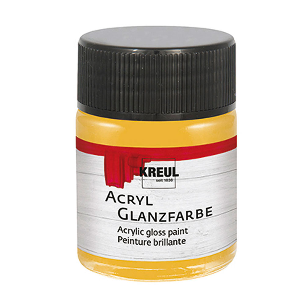 Pintura H Line Acrilico Brillante Color 50 Ml Gold