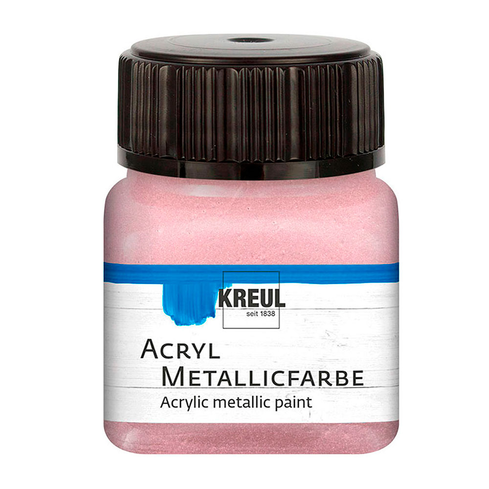 Pintura Acrílica Métalica Rosegold 20ml