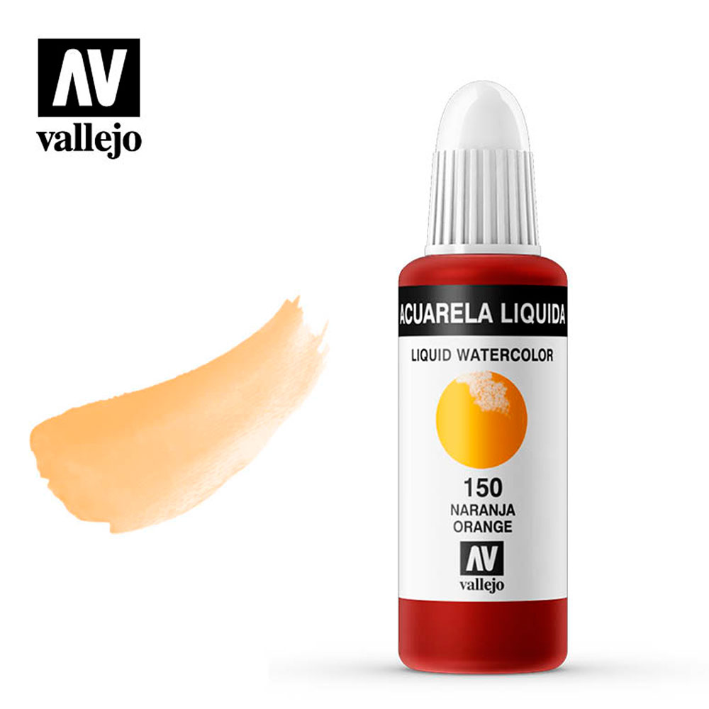 Acuarela Líquida Rojo Escarlata 32 ml