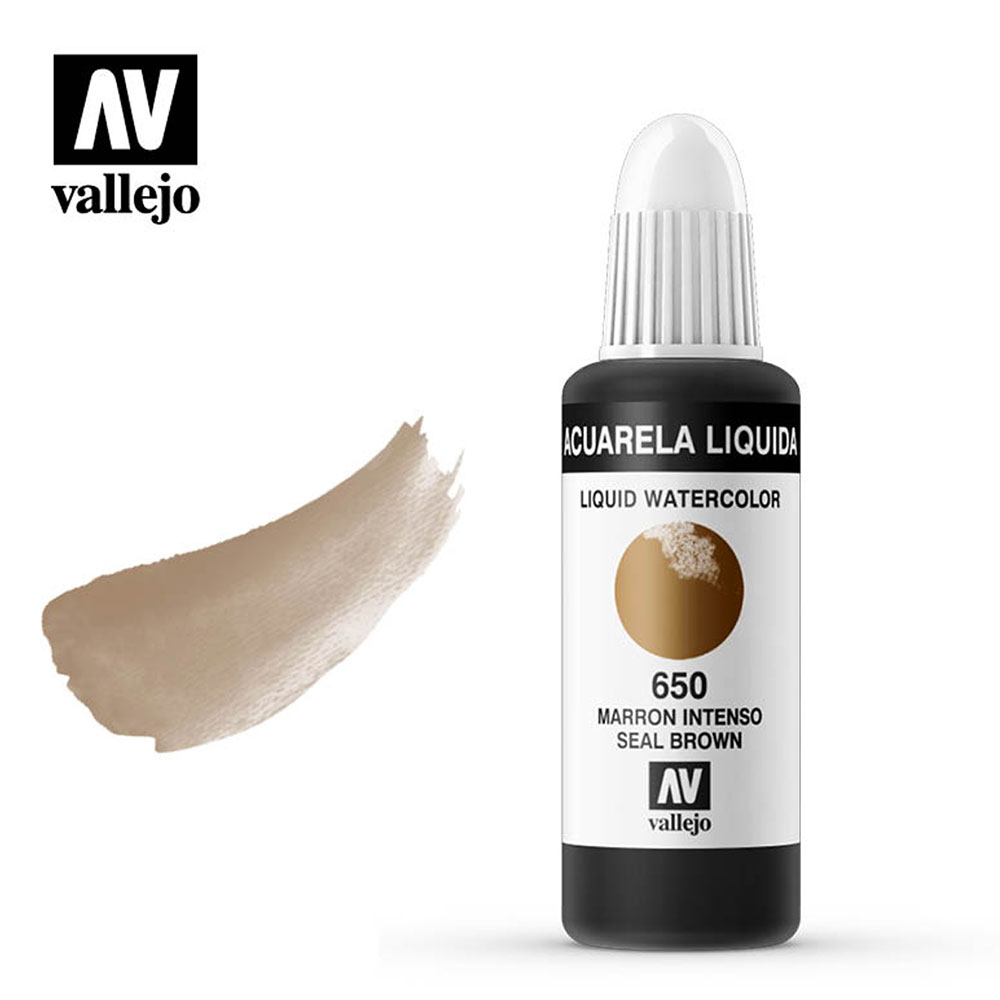 Acuarela Líquida Marrón Intenso 32 ml