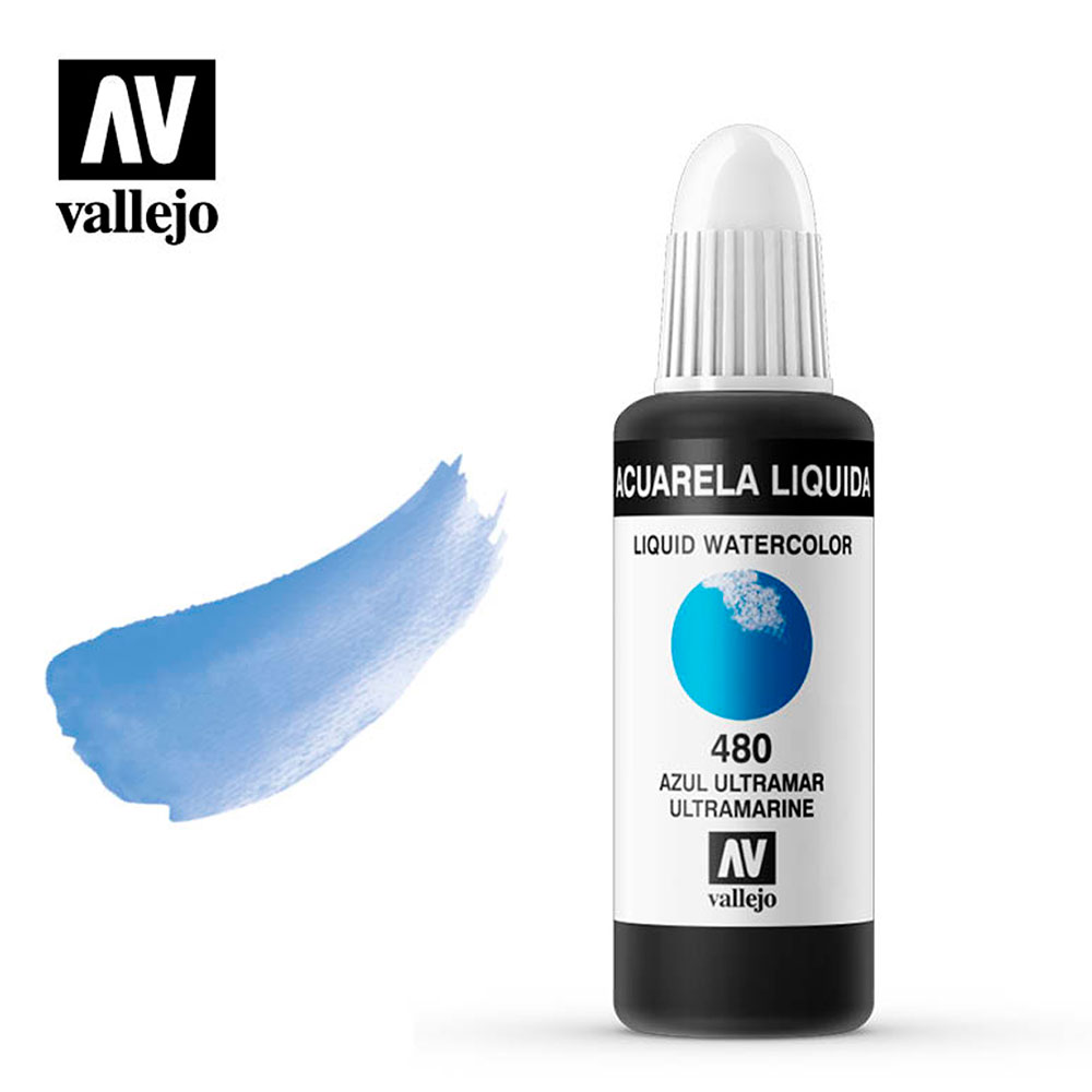 Acuarela Líquida Azul Ultramarino 32 ml