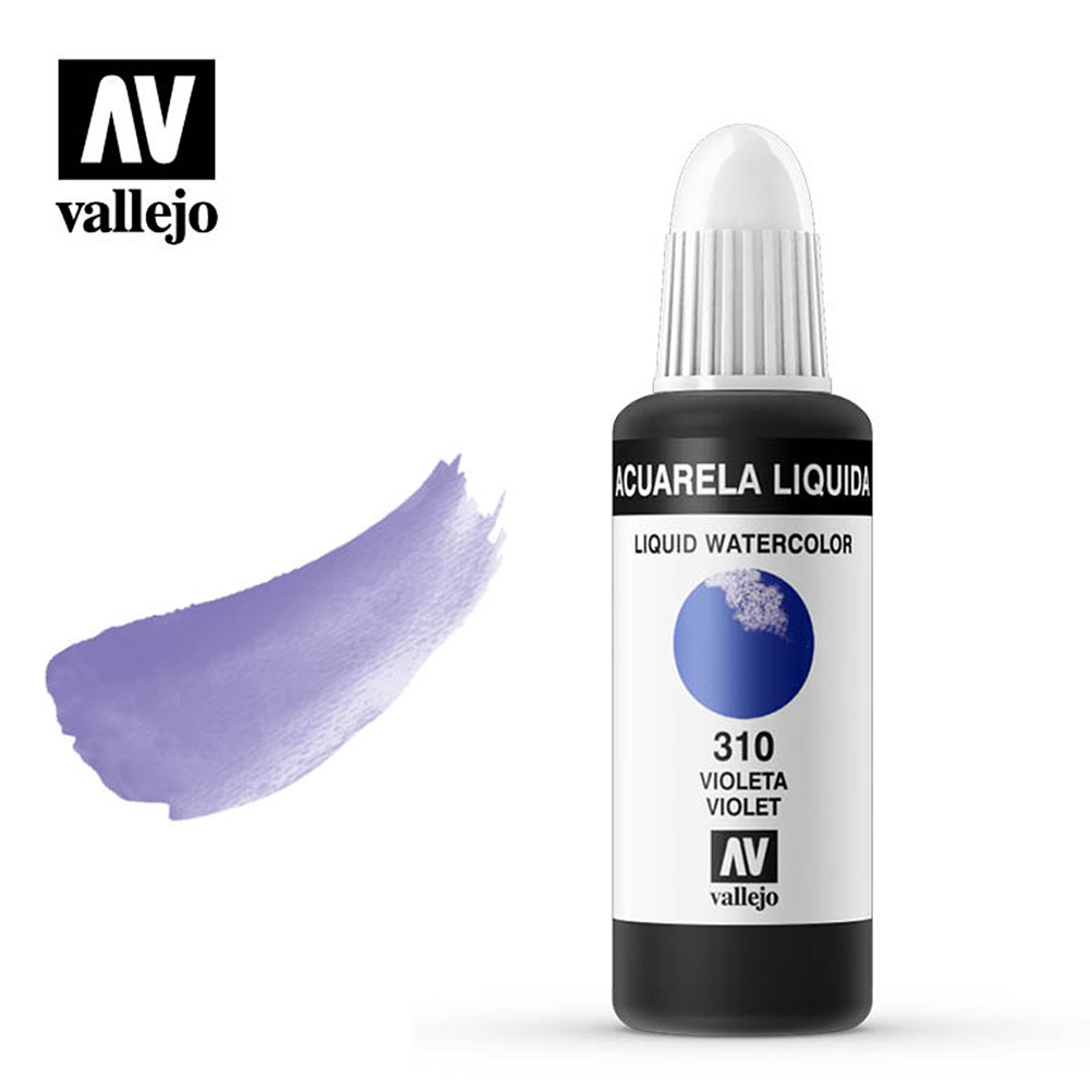 Acuarela Líquida Violeta 32 ml