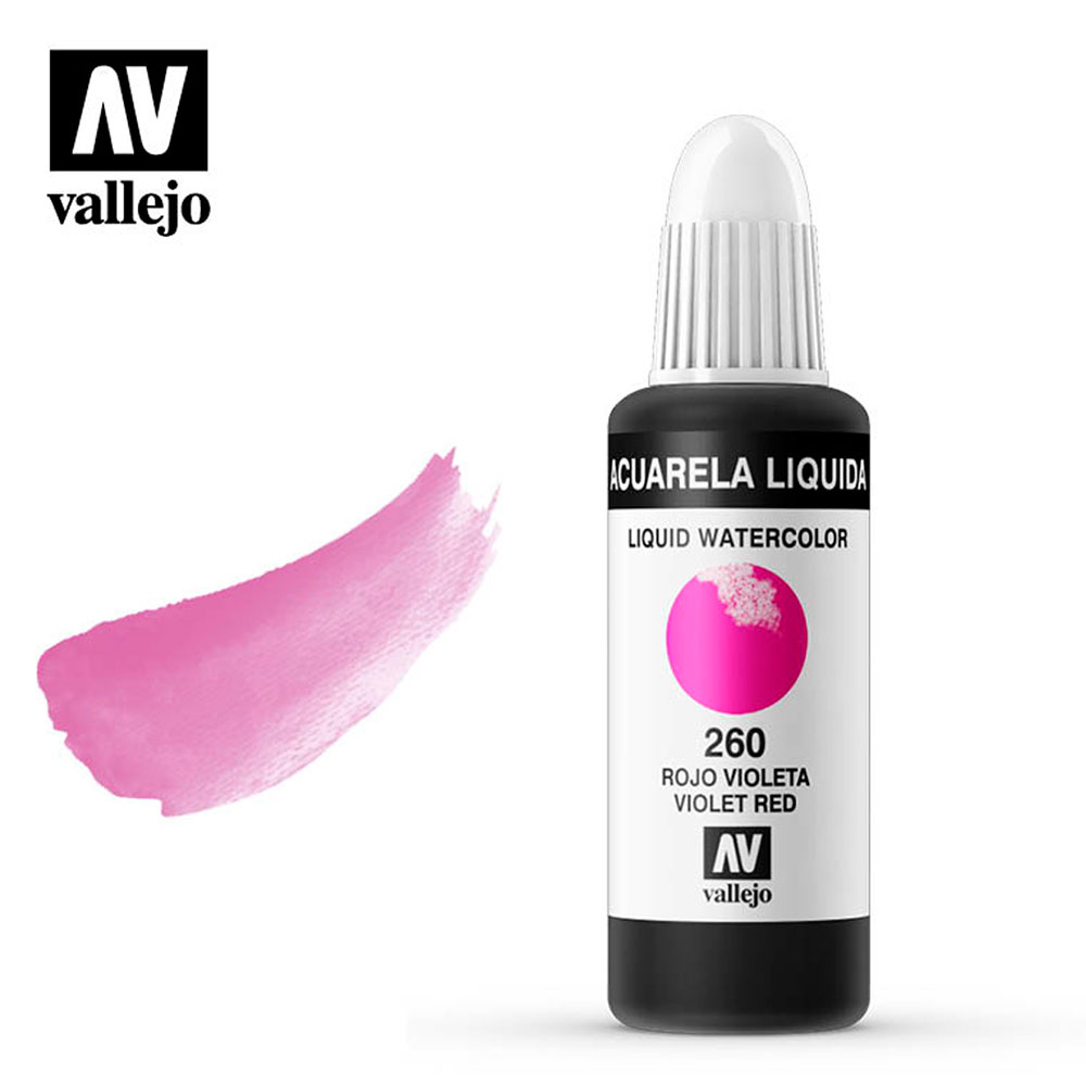 Acuarela Líquida Rojo Violeta 32 ml