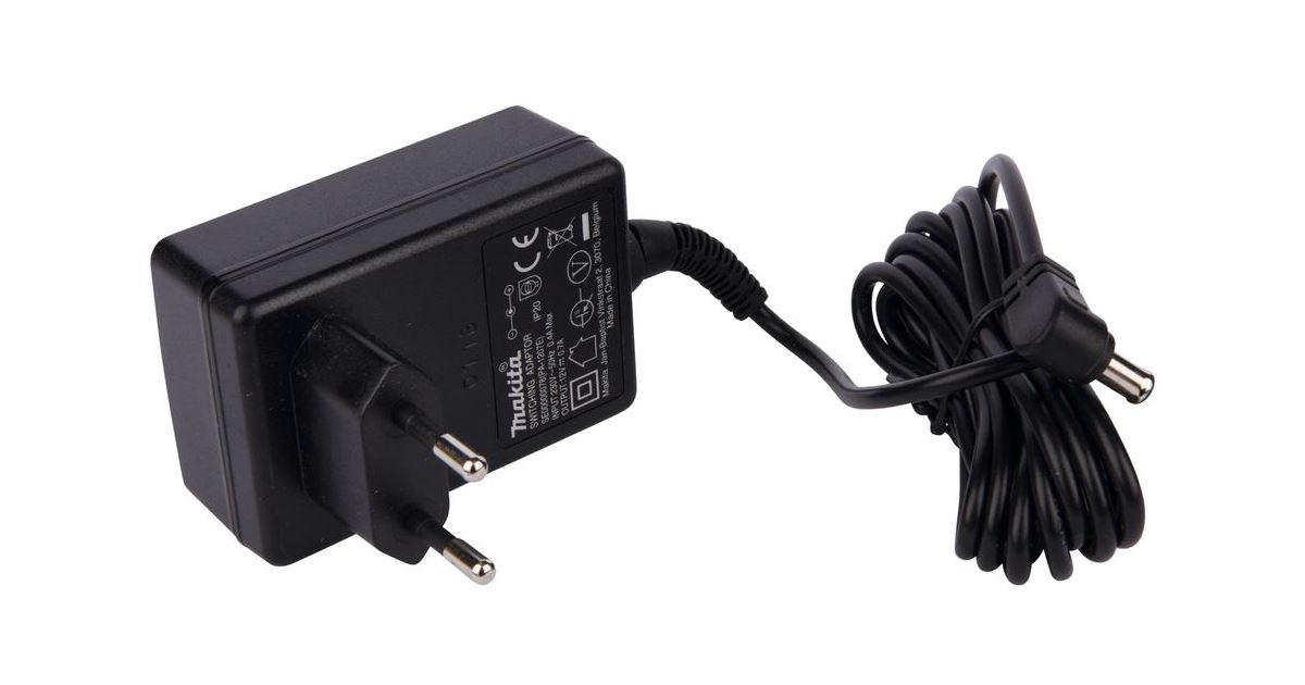 Adaptador de corriente MAKITA CA 230 V/CC 12 V (para BMR100/DMR107/DMR102) SE00000078