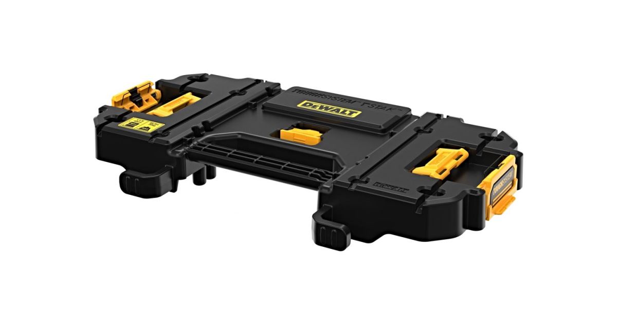 Adaptador DeWALT para conectar carcasas TSTAK y TOUGHSYSTEM a la aspiradora DCW905 DWV9510
