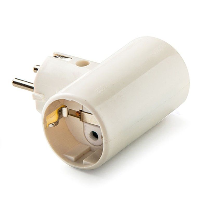 Adaptador Doble Tt Ceramica 16A-250V 9000R2066 Famatel
