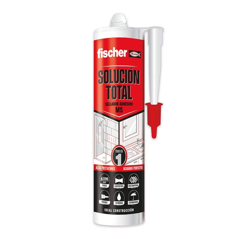 Adh. Sellador S.T. Fischer Cristal 290Ml 580B551 Fischer