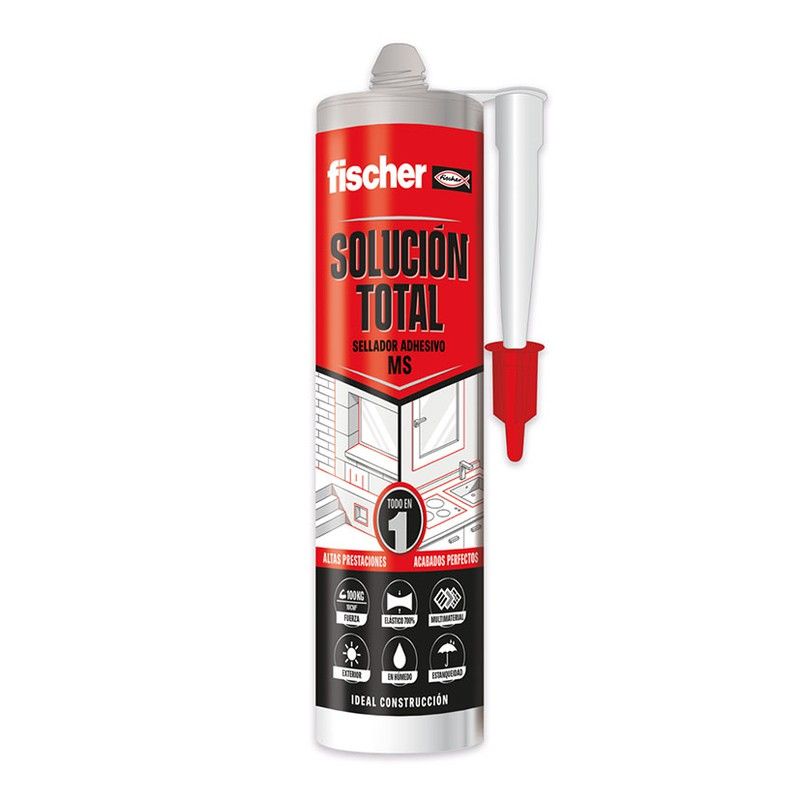 Adh. Sellador S.T. Fischer Gris 290Ml 580B447 Fischer