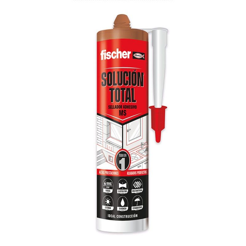 Adh. Sellador S.T. Fischer Terraco.290Ml 580B550 Fischer