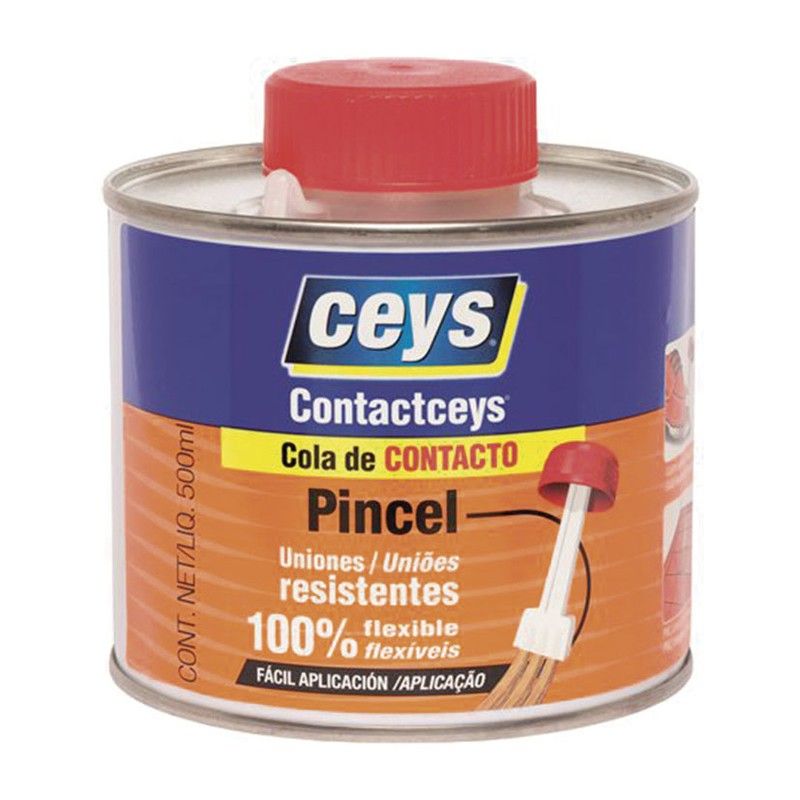 Adhesivo Contacceys C/ Pincel 500 Ml. 4572B147 Ceys