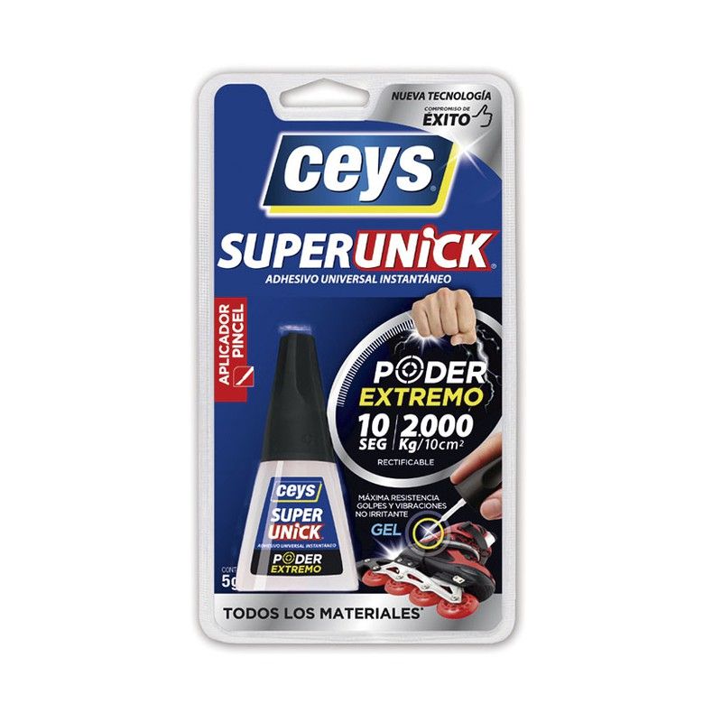 Ceys Ultraunick Gel 5G Pincel 4572B192 Ceys