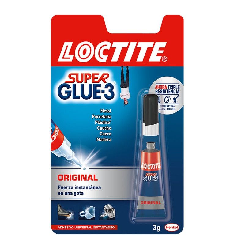 Super Glue-3 3 Grs. 229B3 Loctite