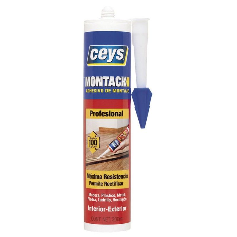 Adhesivo Profesional 300 Ml Montack 4572B112 Ceys
