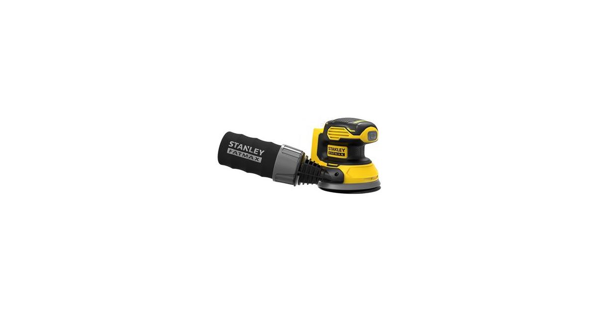 Amoladora excéntrica inalámbrica Stanley FatMax V20 de 18 V, sin batería SFMCW220B