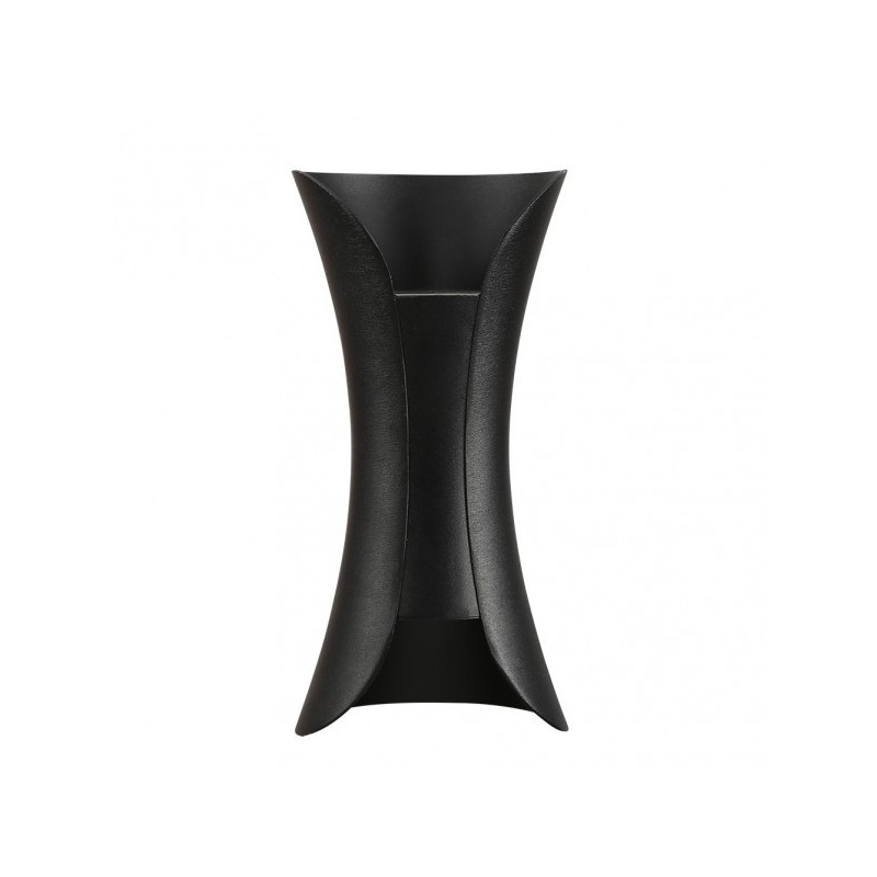 Aplique Barredor De Pared 10w 4000k Dickens Negro 950lm 20x10x9 Cm Ip65 Aluminio