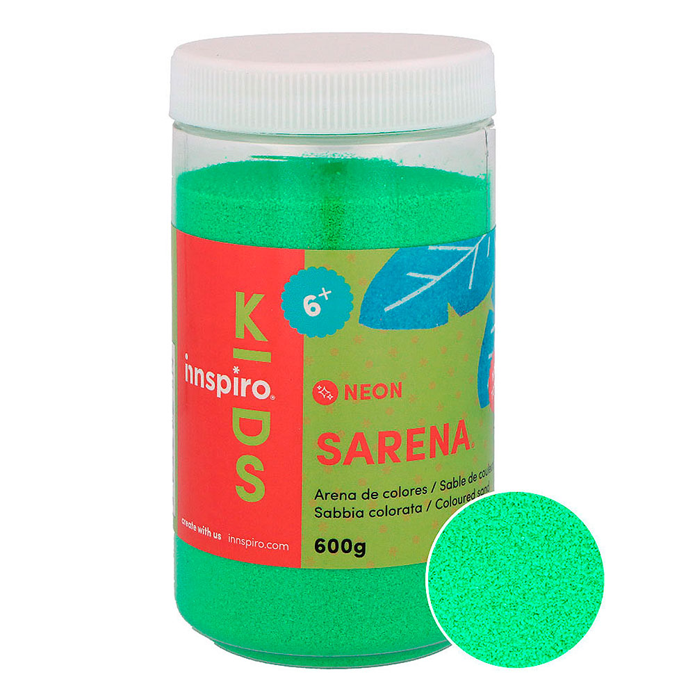 Arena Neon Verde 600 Gr. Z1754