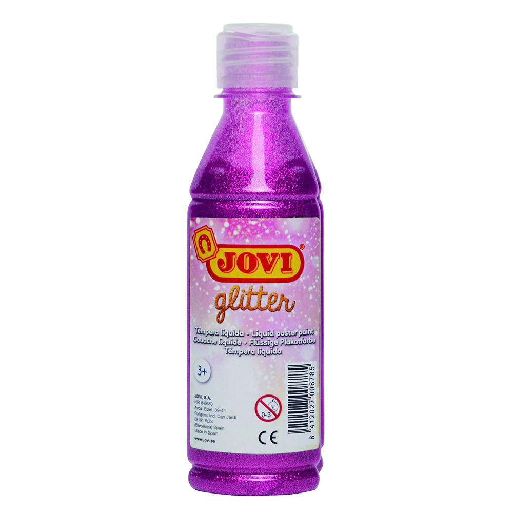 Glitter Témpera Jovi Rosa 250Ml