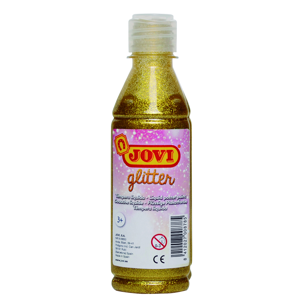 Glitter Témpera Jovi Oro 250Ml
