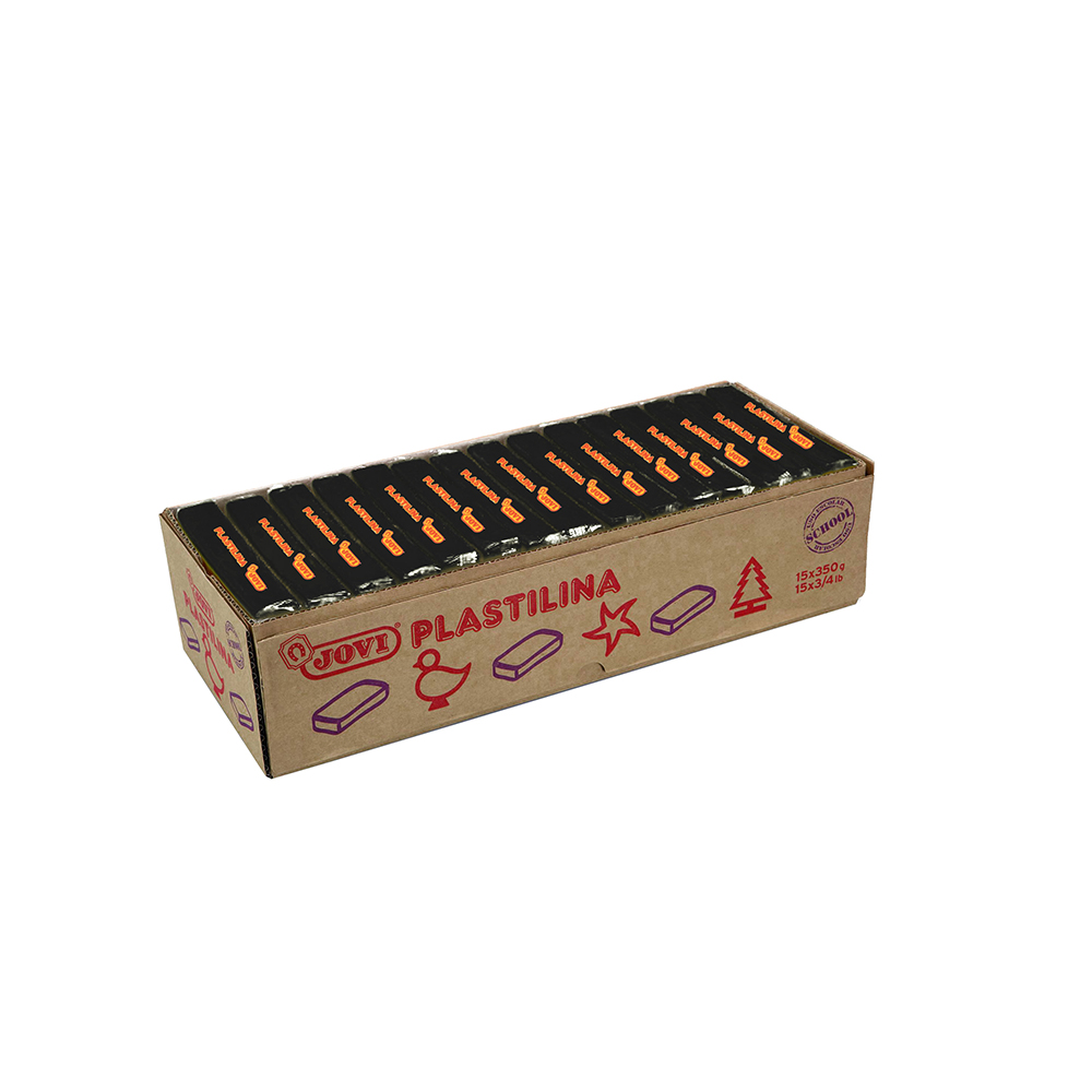 Plastilina Jovi 72 Negro
