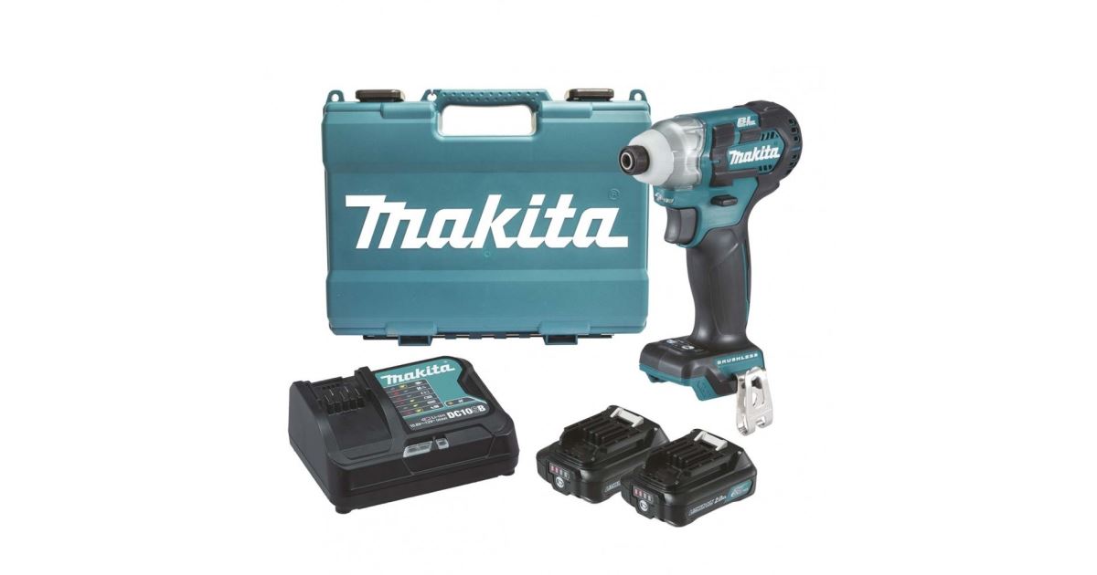 Atornillador de impacto inalámbrico MAKITA Aku Li-ion CXT 12V/2.0Ah TD111DSAE