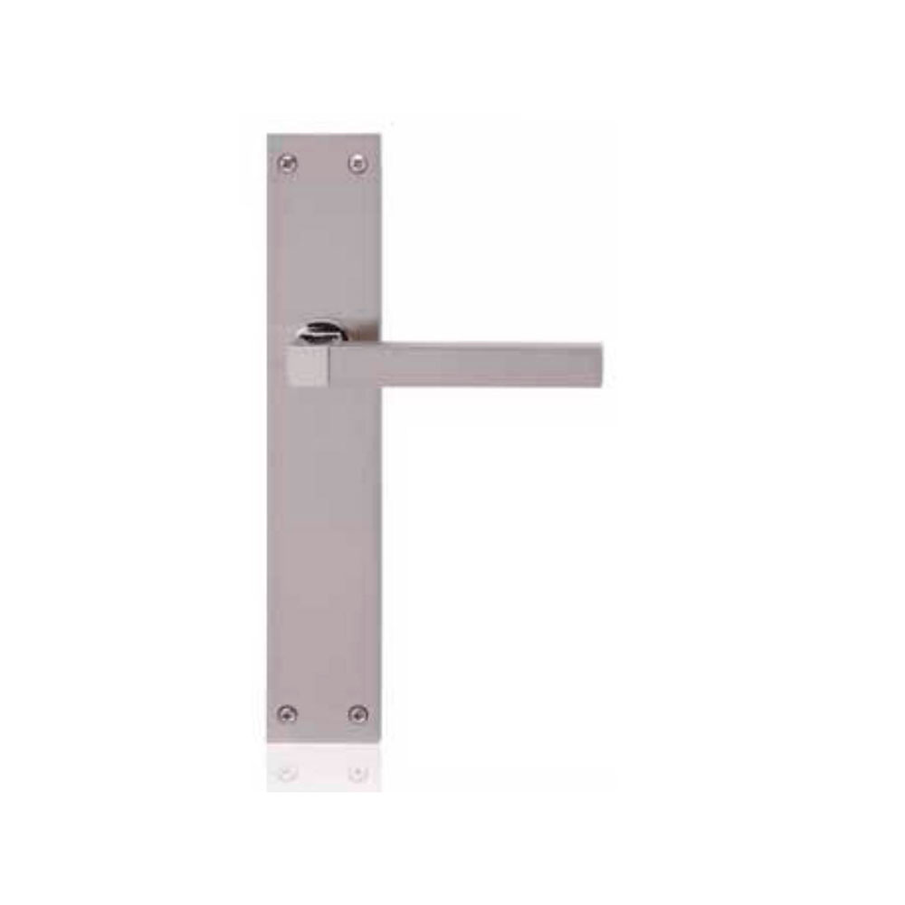 Jgo. Manivelas C/Placa Cuadrada Niq.Brillo.Niq.Sat Mod. Xúquer