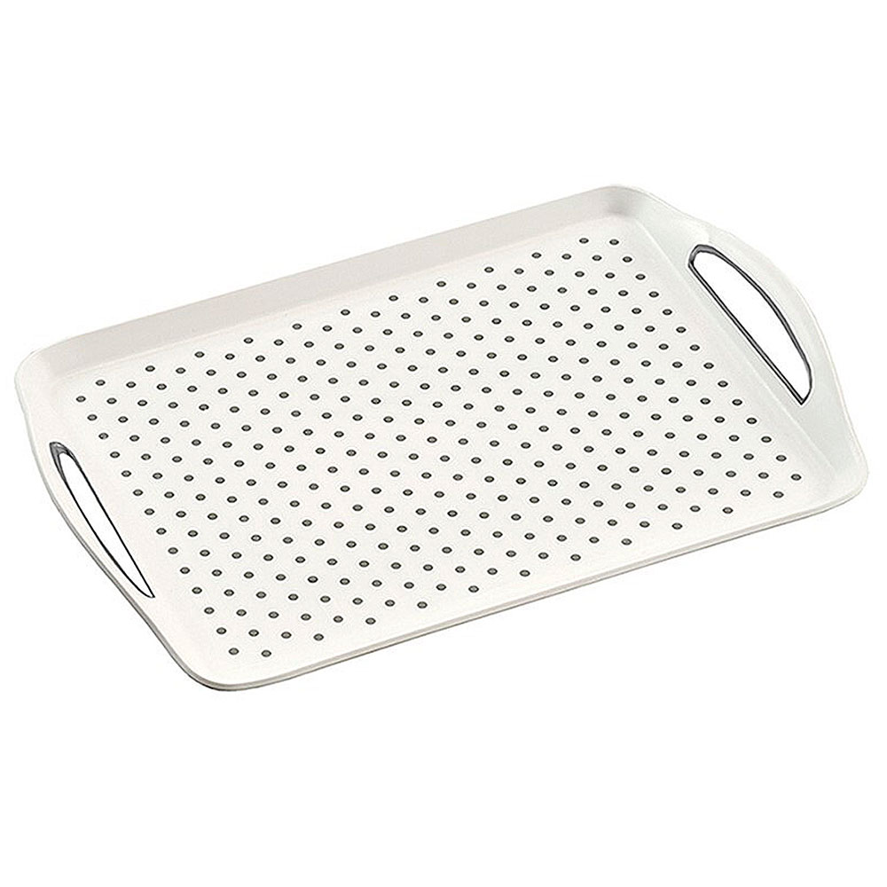 Bandeja Servir Plástico Antideslizante