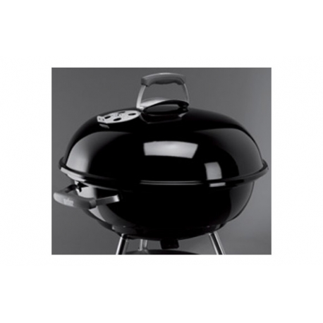 Barbacoa carbon weber 57 cm compact kettle negra